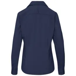 Ladies Long Sleeve Sheffield Navy Back